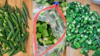 How To Store And Preserve Okra