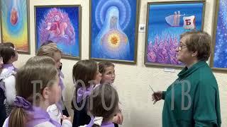 Выставка картин Елены Войновой "Время ангелов" // Телеканал "Богородск ТВ" от 28 мая 2024 года
