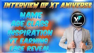 Interview Of Xt Aniverse || Feat @Xt Aniverse || Anime Strom X || 