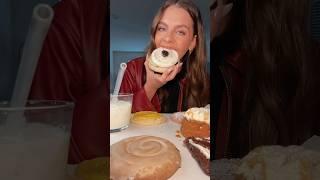 COOKIES & MILK NO-TALKING ASMR MUKBANG  #eating #mukbangasmr #crispyasmr #foodie #cookies