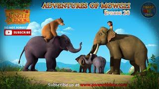 Adventures of Mowgli | Jungle Book Cartoon For Kids | Stories In English | Funny wild Animals