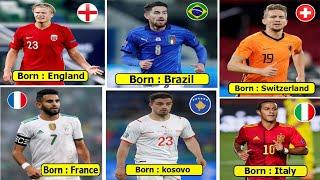 Players  Who Have Born in Countries They Don't Play For  I Haaland,Mahrez,Ansu Fati 2022