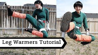 Rock Lee Cosplay Leg Warmers Tutorial - Naruto