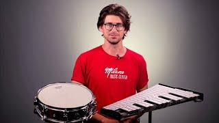 Interested in playing percussion? Here’s what it sounds like!