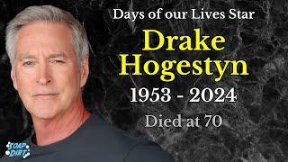 Days of our Lives Tragedy: Drake Hogestyn Dies - John Black Actor Dead at 70 #daysofourlives #dool