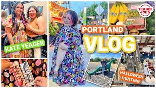 VLOG: PORTLAND TRIP! IMPORTANT GREECE UPDATE, HALLOWEEN HUNTING, TRADER JOES HAUL + MORE