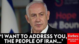 JUST IN: Israel's Netanyahu Addresses Iranian People In Social Media Post Amidst Rising Tensions