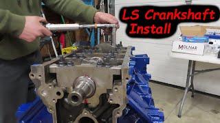 Ben's Builds: LS Crankshaft Install Using ARP Studs!