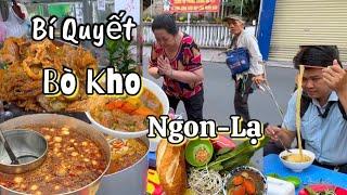 Quán nhỏ nhưng "có võ", chị chủ tiết lộ bí quyết nấu bò kho ngon, bán 2 giờ là hết I meanmechoi