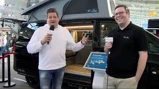 Sonnenklar TV auf der CMT Stuttgart, die Freizeit - u. Tourismusmesse. Im Gespräch mit Blue Camper