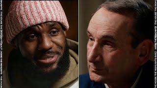 LeBron James Interview with Coach K - NBA's Scoring King  Inside the NBA