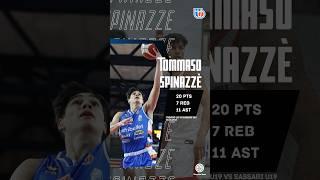 Spinazzè shines for Treviso at the Next Gen Cup! #spinazze #nextgencup #italy #fiba #pallacanestro