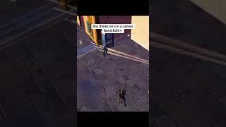 Bro thinks hes in a James Bond Edit#shorts #fortniteclips #fortnite #viral