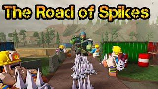 The Road of Spikes Roblox Tower Defense Simulator