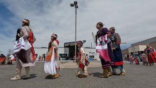 Hardin Academy's facility celebrates groundbreaking with powwow