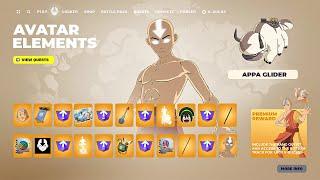 All Avatar Mini Battle Pass Rewards.! Fortnite