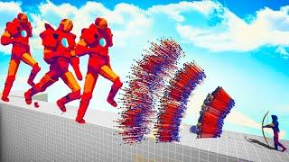 3x IRON MAN GIANT vs EVERY GOD -Totally Accurate Battle Simulator TABS