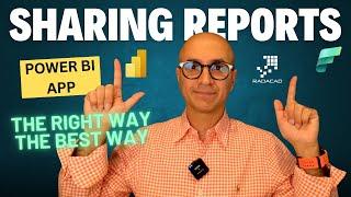 Best way to share Power BI reports   App