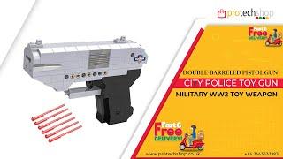 Double-barreled Toy Pistol | City Police Toy Gun | Online Shopping | Protechshop