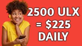  HOW TO MAKE $50 TO $300 DAILY STAKING ULX COIN