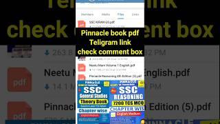 Pinnacle book Pdf free  download//pinnacle gs review//#ssccgl#chsl#shorts#free download#viral#ssc