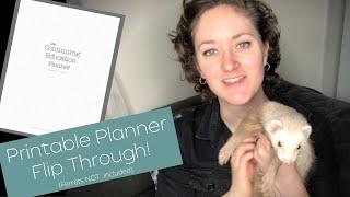 The Continuing Education Planner for Dietitians | Product Flip-Through