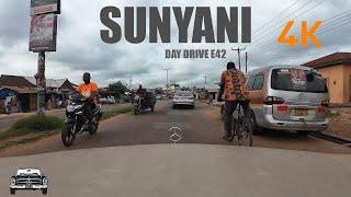 Sunyani Day Drive E42 from New Dormaa and Nkwabeng in the Bono Region of Ghana 4K