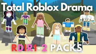 RDIR1&2 Character Packs (Total Roblox Drama)