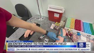 Eye on Health: Phlebotomy and EKG careers