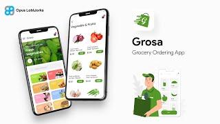 2 App | Grocery Ordering App | Fruits & Vegetables Delivery App | Grocery Delivery App | Grosa