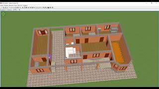 Дом проект Uy proekti 3D holatda Home drawing