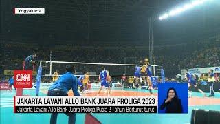 Jakarta Lavani Allo Bank Juara Proliga 2023