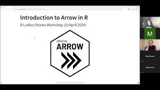 R-Ladies Ottawa (English) - Introduction to Arrow - Nic Crane and Steph Hazlitt