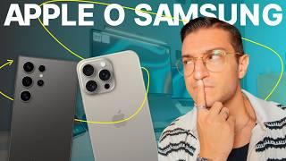 Apple vs Samsung: HO MESSO iPhone 15 Pro Max e S24 Ultra a DURA PROVA ogni giorno! Android vs iOS 