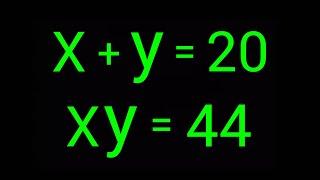 Germany | Can you solve this ? | A Nice Math Olympiad Problem (x,y)=?