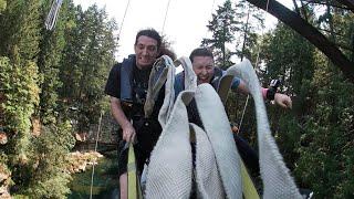 New Adventures Series Episode #16- Primal Swing Nanaimo Wildplay! Swinging Into A Canyon At 140KM!