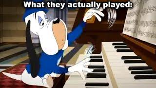 Pianos are Never Animated Correctly... (Tom and Jerry Droopy)