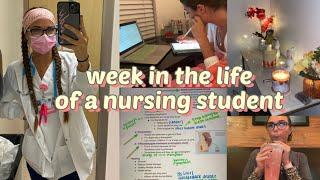 WEEK IN THE LIFE OF A NURSING STUDENT | vlog