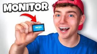 JEDE RUNDE = KLEINERER MONITOR in FORTNITE! 