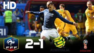 France vs Australia (2-1) - 2018 FIFA World Cup Russia- Highlights HD