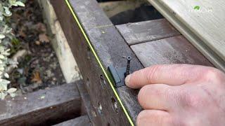 How to use Composite Decking clips by Ecoscape UK