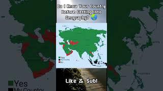 Do I Know Your Country? Asia  #shorts #like #subscribe