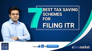 7 Best Tax Saving Schemes for Filing ITR