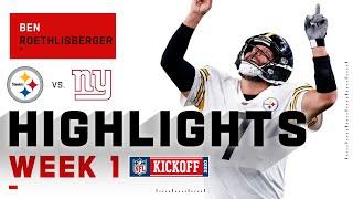 Better Than Ever! Big Ben Hits 366 Career TDs in NFL Return! | NFL 2020 Highlights