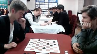 Diachenko - Shchukin. Russian Draughts-64 Cup 2020 (Rapid)