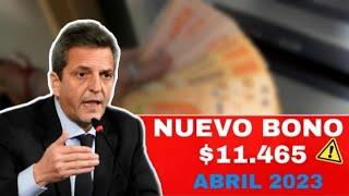 Nuevo bono de ANSES: $11.465 extra en abril ¿quiénes cobran?