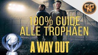 A Way Out Guide - Road to Platin - 100% A way Out - Alle Erfolge - Alle Trophäen