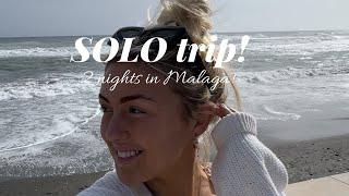 SOLO HOLIDAY VLOG || 2 nights in Malaga!