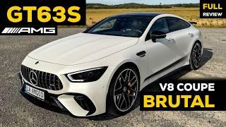 Mercedes AMG GT 63 S E Performance - Hybrid Panamera Killer? FULL Drive Review BRUTAL Sound