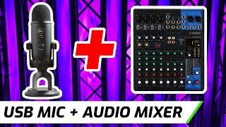 Connect USB Mic To Audio Mixer | 3 Ways!